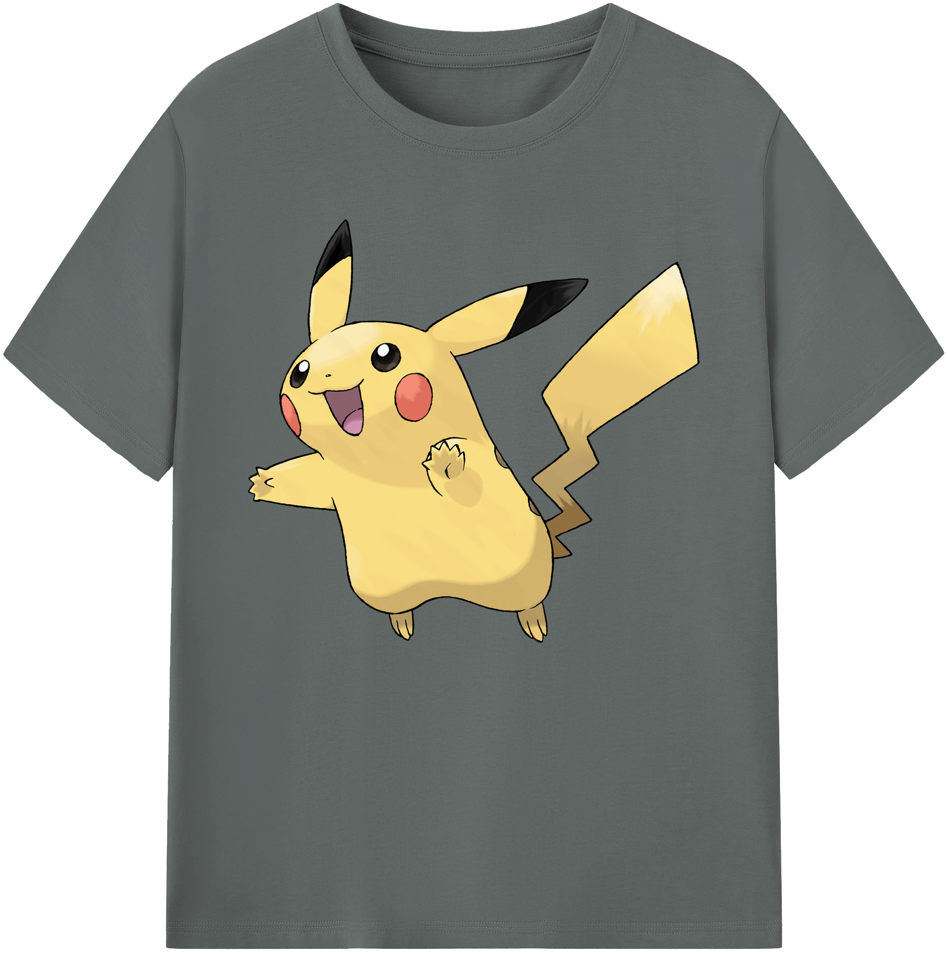 （画像用） ポケットモンスター Pokémon 綿100％ メンズ半袖Tシャツ｜肌触りやわらか＆通気性